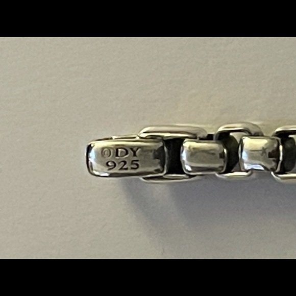 David Yurman 7 mm men’s box link bracelet s… - Picture 4 of 5